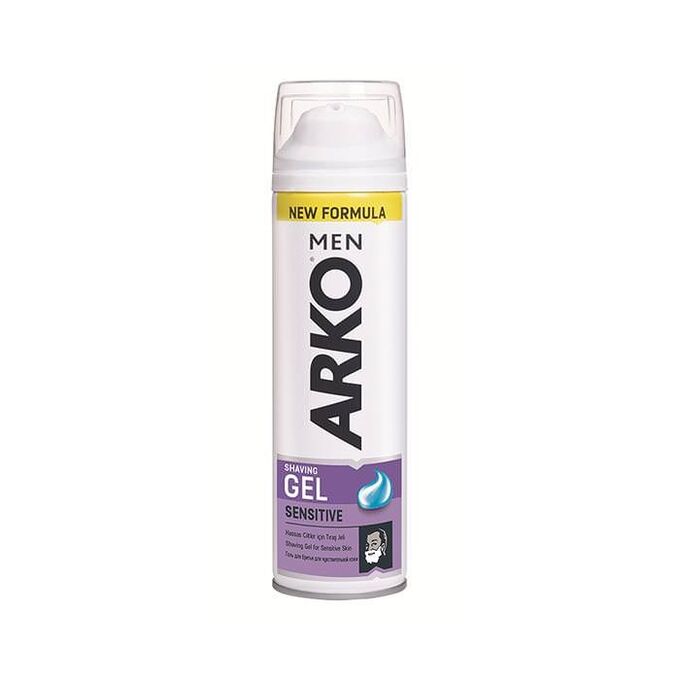 ARKO Гель для бритья Чувствительная кожа Sensitive, 200 мл